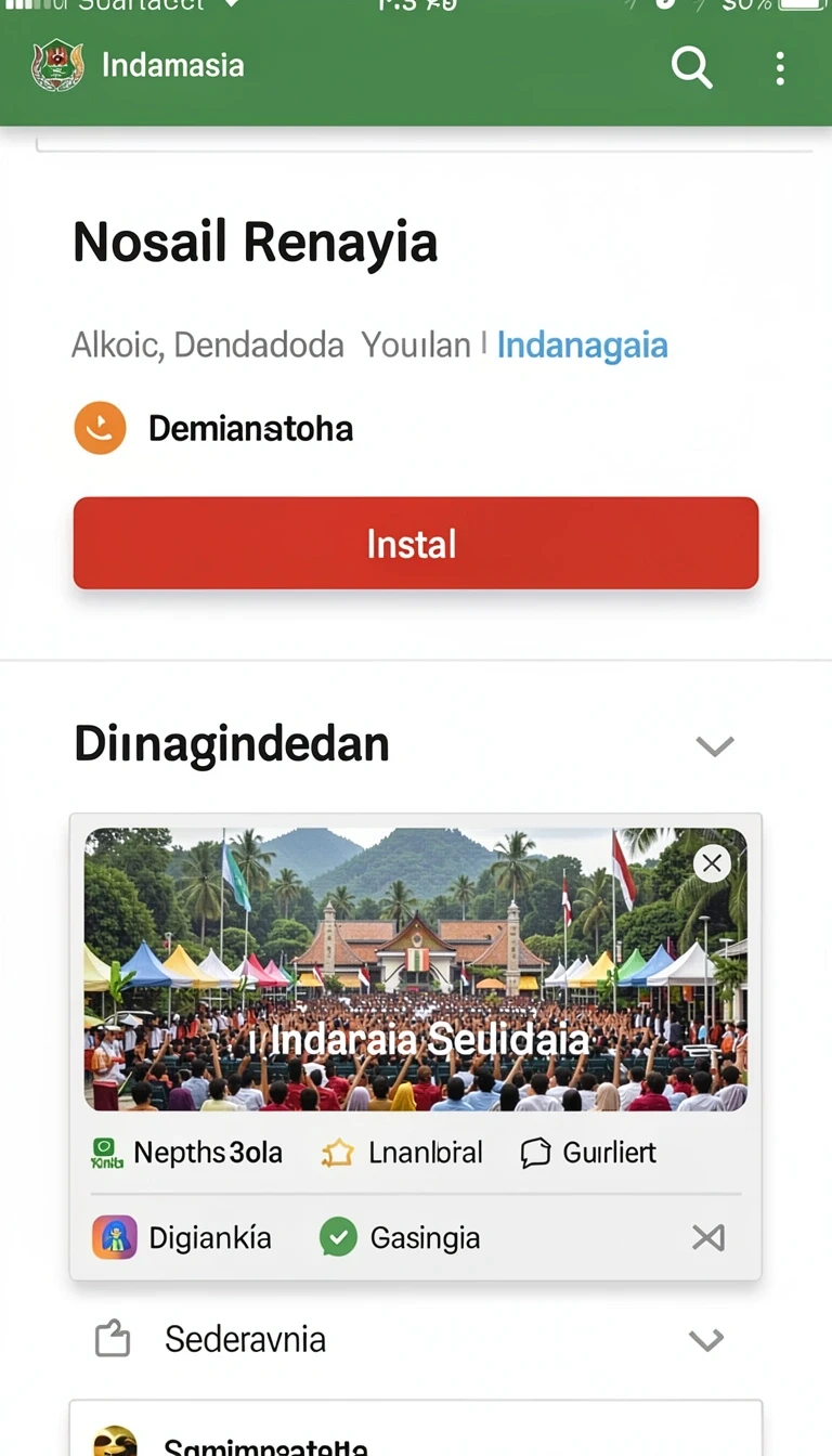 Tampilan Download Aplikasi svip4 Terbaru untuk HP Android